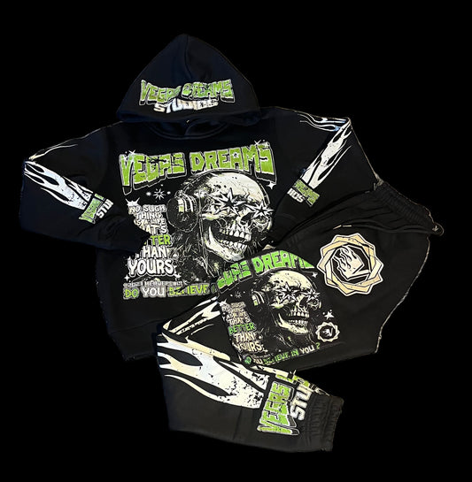 1STUDIO SKULL SWEATSUIT